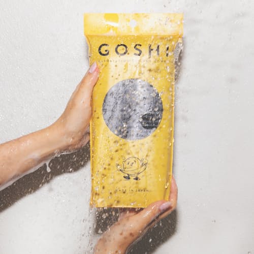 lifestyle image of Goshi Shower Towel