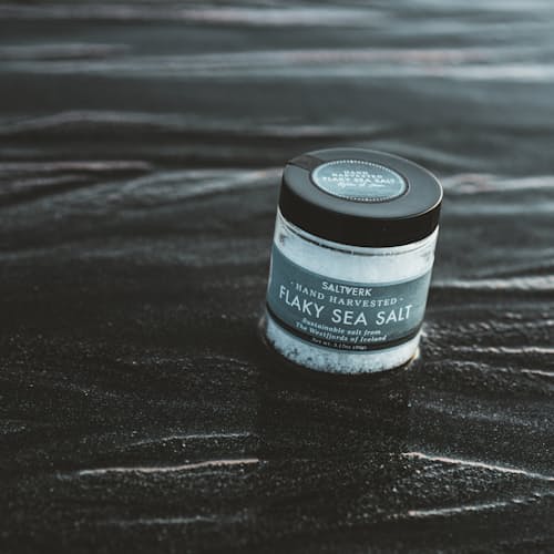 laydown image of Pure Flaky Sea Salt