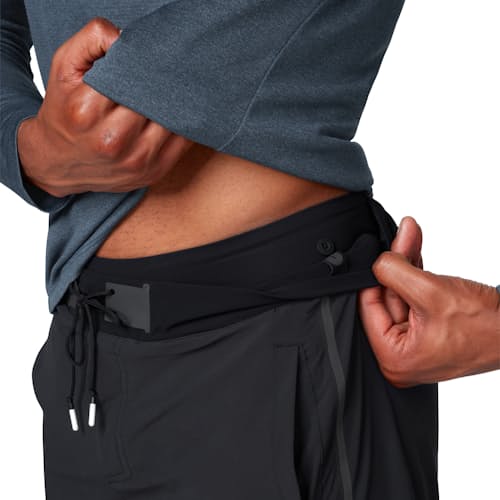 laydown image of Hybrid Performance Shorts
