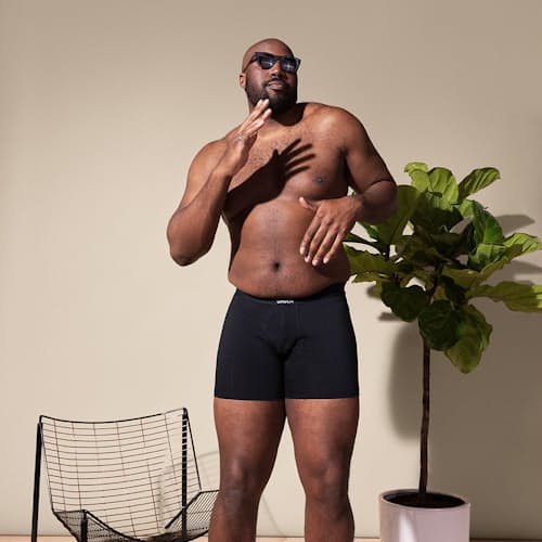 laydown image of Vibe Boxer Brief