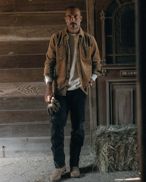lifestyle image of The Utility Shirt