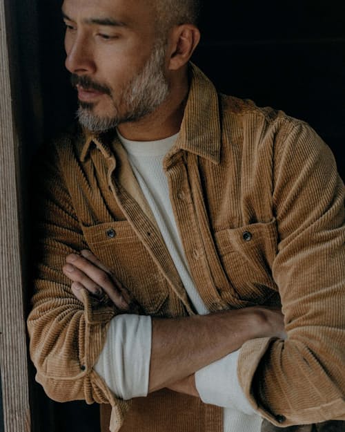 lifestyle image of The Utility Shirt