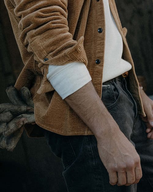 lifestyle image of The Utility Shirt
