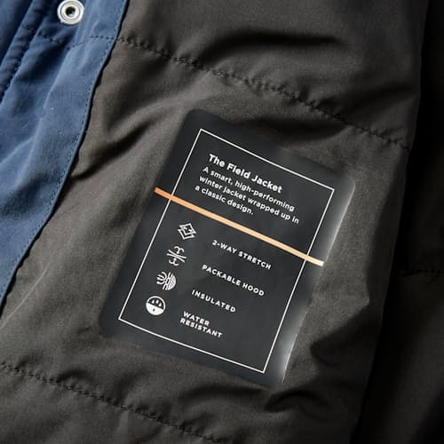 laydown image of Field Jacket