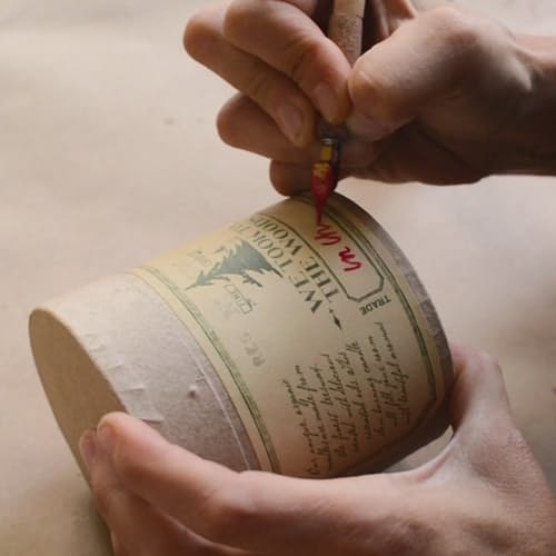 laydown image of Whiskey River Candle