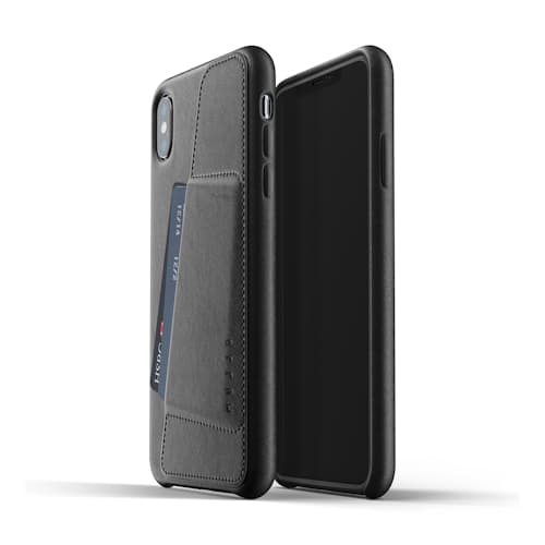 laydown image of Leather Wallet iPhone X/Xs Max Case