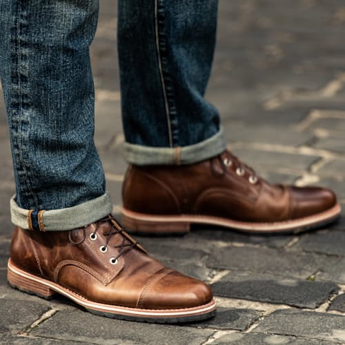 laydown image of Hollis Boot - Exclusive