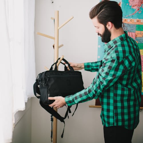 laydown image of Commuter Briefcase