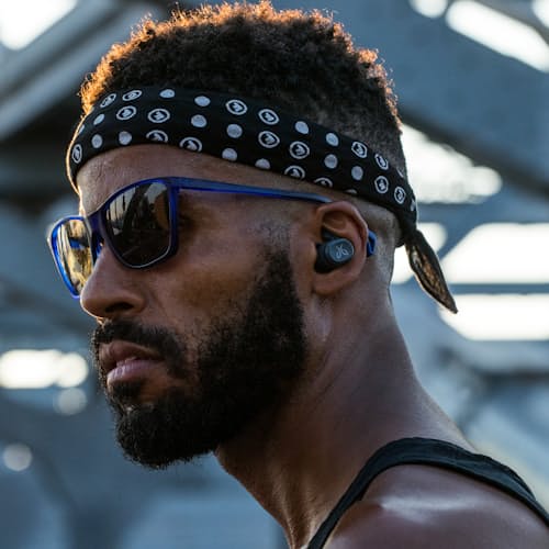 laydown image of Vista Earthproof Wireless Headphones