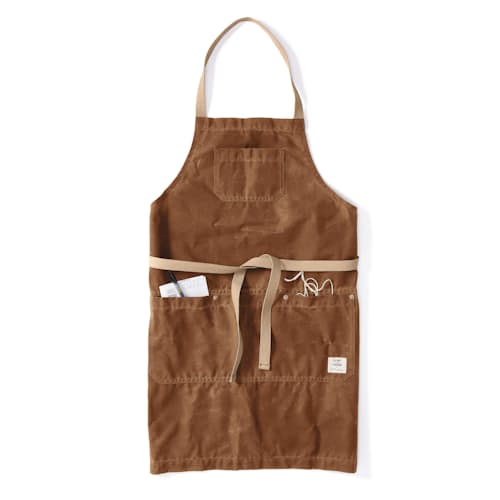 laydown image of Brad Leone Waxed Apron