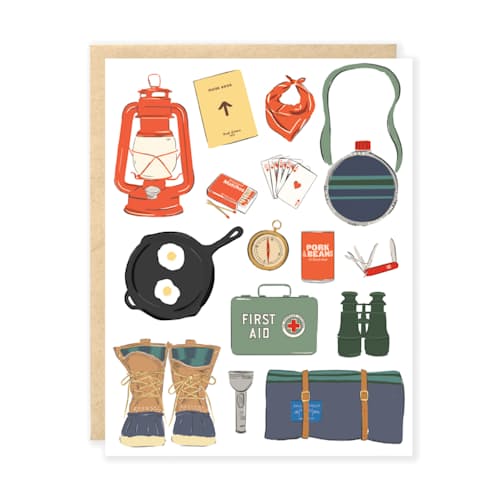 laydown image of Adventure Gear Cards - Box of 6