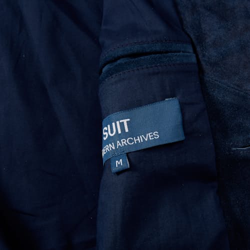 laydown image of The Falcon Suede Jacket