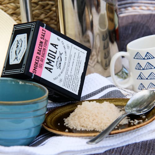 laydown image of Smoked Bacon Salt