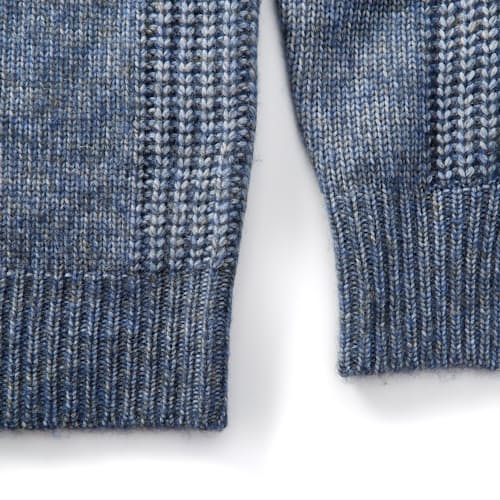 laydown image of Men's Pullover Sweater