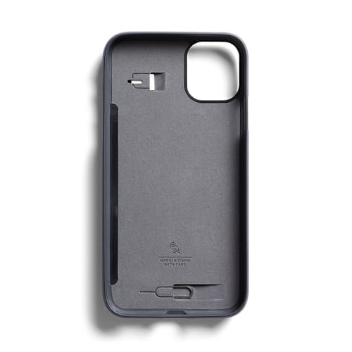laydown image of iPhone 11 Pro Max Leather 3 - Card Case