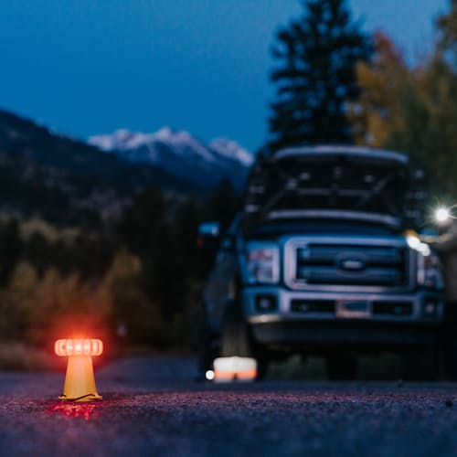 laydown image of Roadside Expansion Kit + Collapsible Shovel