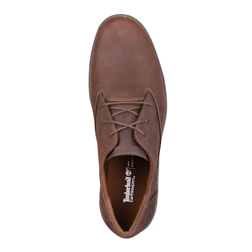 laydown image of Bucks Plain Toe Oxford
