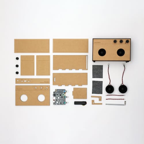 laydown image of R3 DIY Bluetooth Speaker