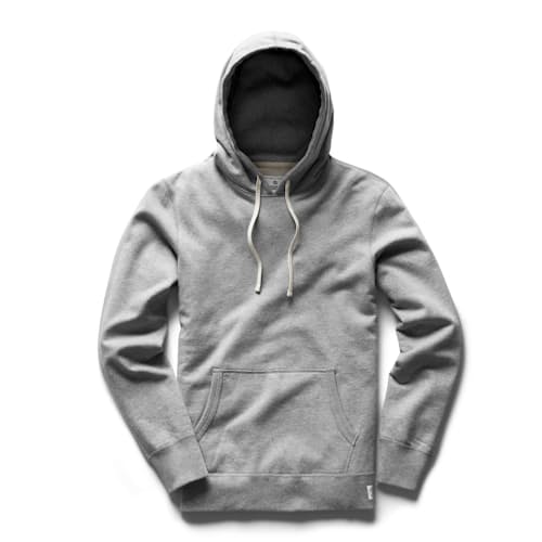 laydown image of Midweight Terry Pullover Hoodie