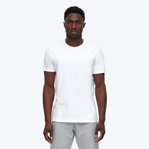 on model image of Pima Jersey T- Shirt