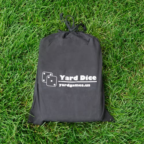 lifestyle image of Giant Wooden Yard Dice