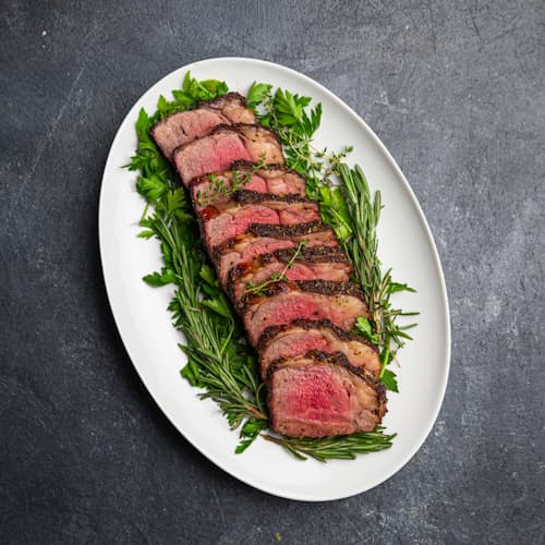 laydown image of American Wagyu Black Grade Manhattan Roast