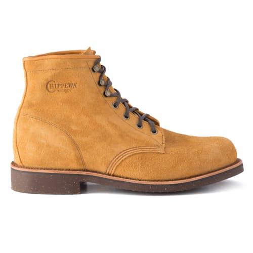 laydown image of Huckberry x Chippewa - 6" Service Boot
