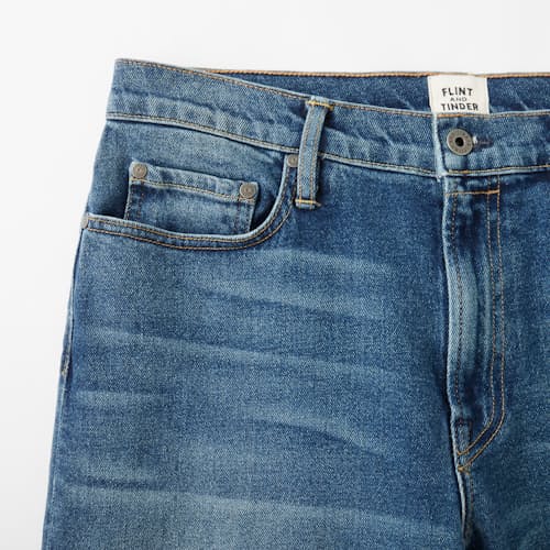 laydown detail image of All-American Stretch Denim - HB Athletic Tapered
