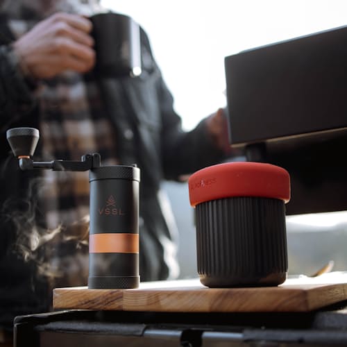 laydown image of Java Coffee Grinder