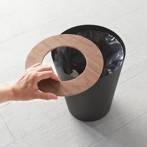 lifestyle image of Round Trash Can