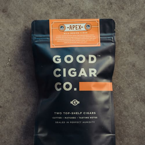 lifestyle image of 2 Pack of Cigars - Apex (Mild)