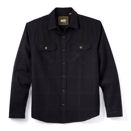 laydown image of Quintana Quilted Flannel Shirt - Exclusive