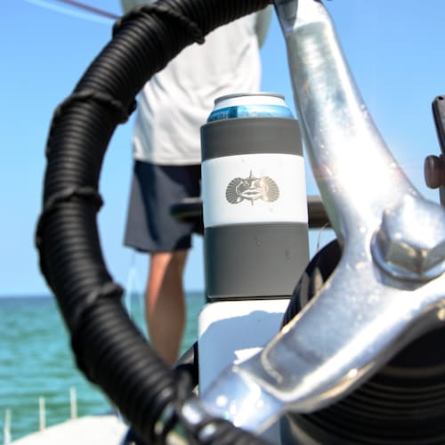 laydown image of The Non-Tipping Can Cooler