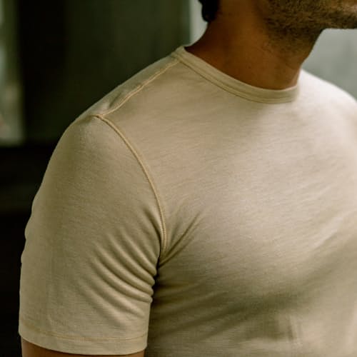 laydown image of 72-Hour Merino Tencel Tee