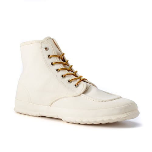 laydown image of Canvas Moc-Toe Lace-Up
