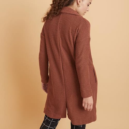 laydown image of Women's Birdseye Coat