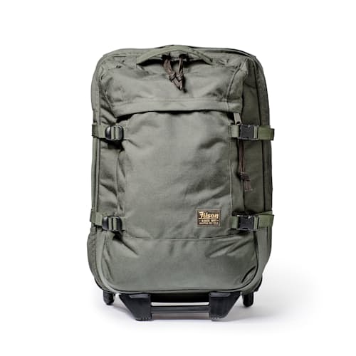 laydown image of Dryden Ballistic Nylon 2-Wheel Carry-on Bag - 36L