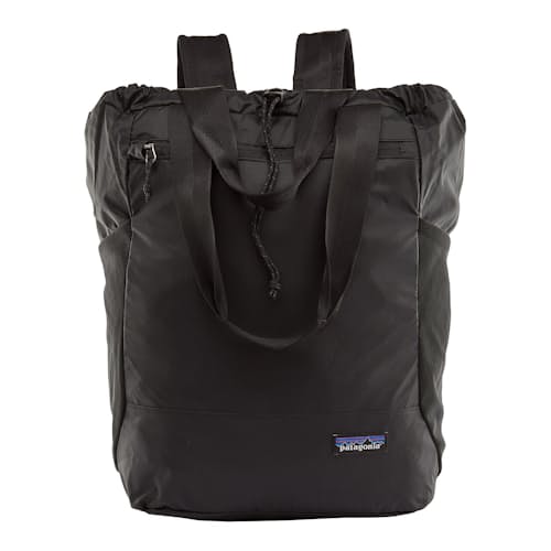 laydown image of Ultralight Black Hole Tote Pack - 27L