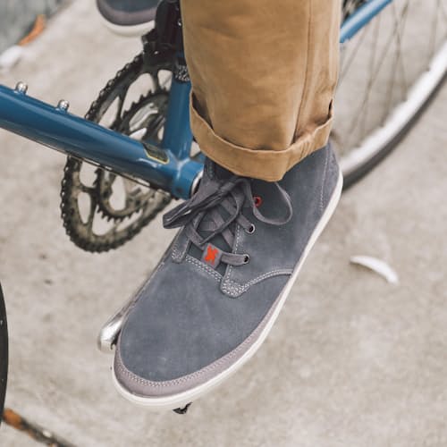 laydown image of Suede Chukka