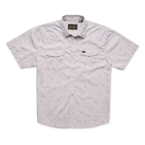 laydown image of H Bar B Short Sleeve Snapshirt