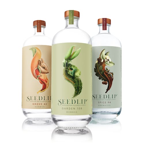 laydown image of Distilled Non-Alcoholic Spirit Set