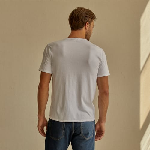 lifestyle image of Supima Crew T-Shirt