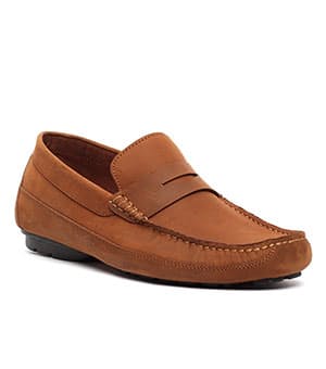 laydown image of Moreno Loafer (Oak)