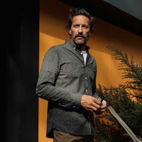 laydown image of Classic Selvedge Architect Shirt