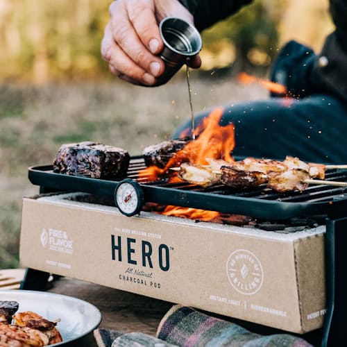 laydown image of Hero Grill Eco-Friendly Refill - 2 Pack