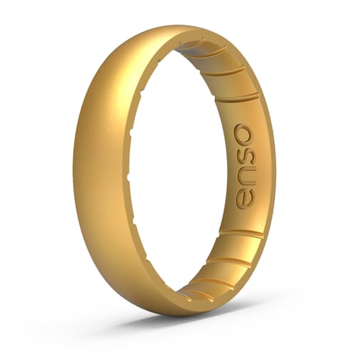 laydown image of Elements Thin Silicone Ring