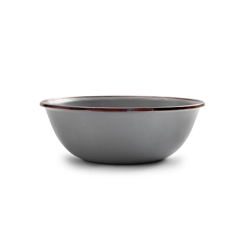 laydown image of Enamel Bowl Set