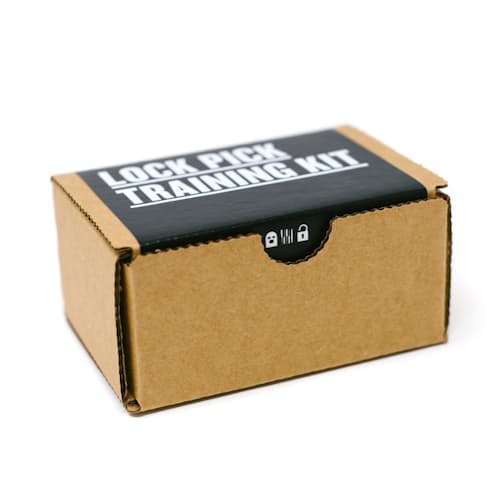 laydown image of Lock Pick Training Kit