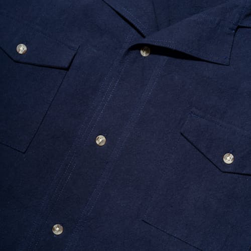 laydown image of Guayabera Shirt
