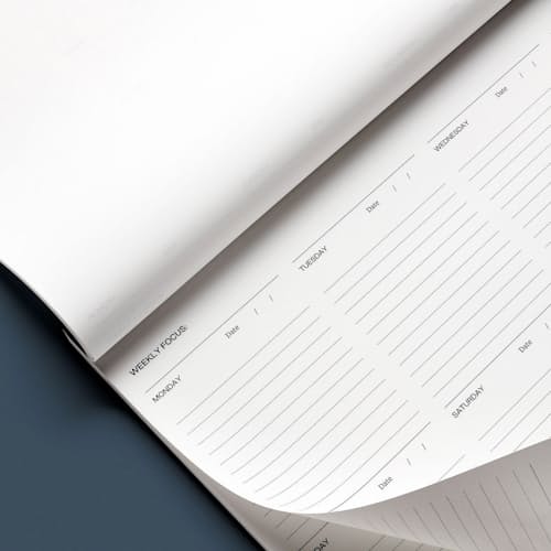 laydown image of A4 Weekly Desk Pad